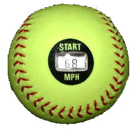 Tron Link Speed-Sensing Ball MPH Display Baseball LB-10 NEW 